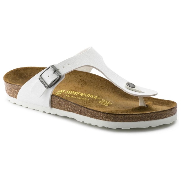 Birkenstock Women's Gizeh White Size 42R - Picture 1 of 1